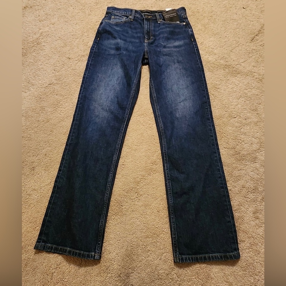 Women’s Banana republic high rise straight ankle jeans size 30 long